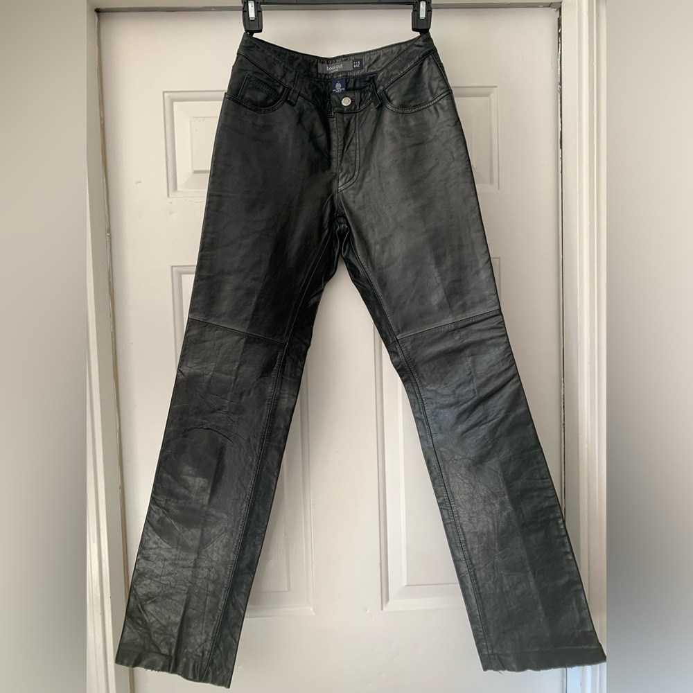 Women’s Gap bootcut Leather pants size 1